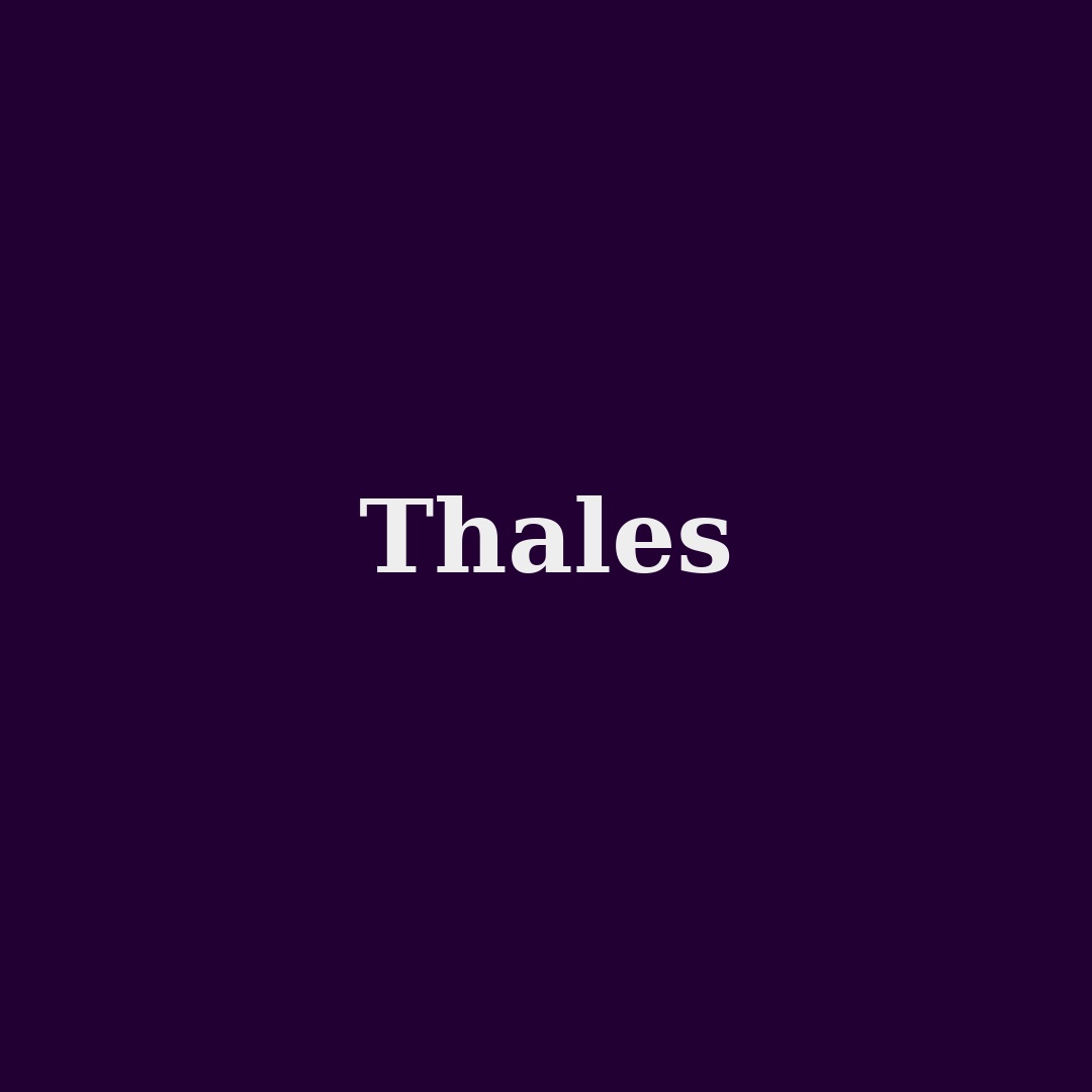 Thales | Felsefemiz.net