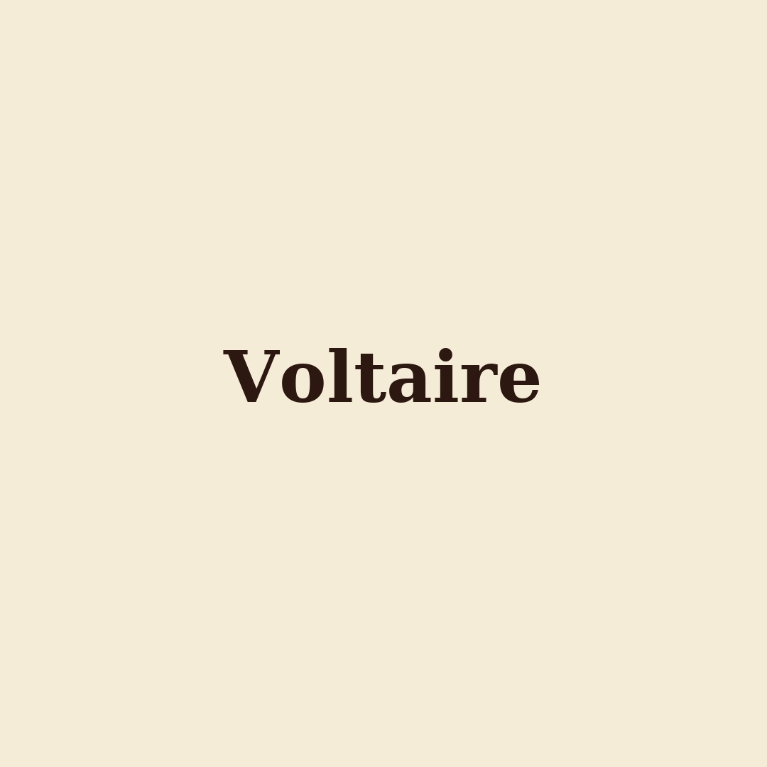 Voltaire | Felsefemiz.net