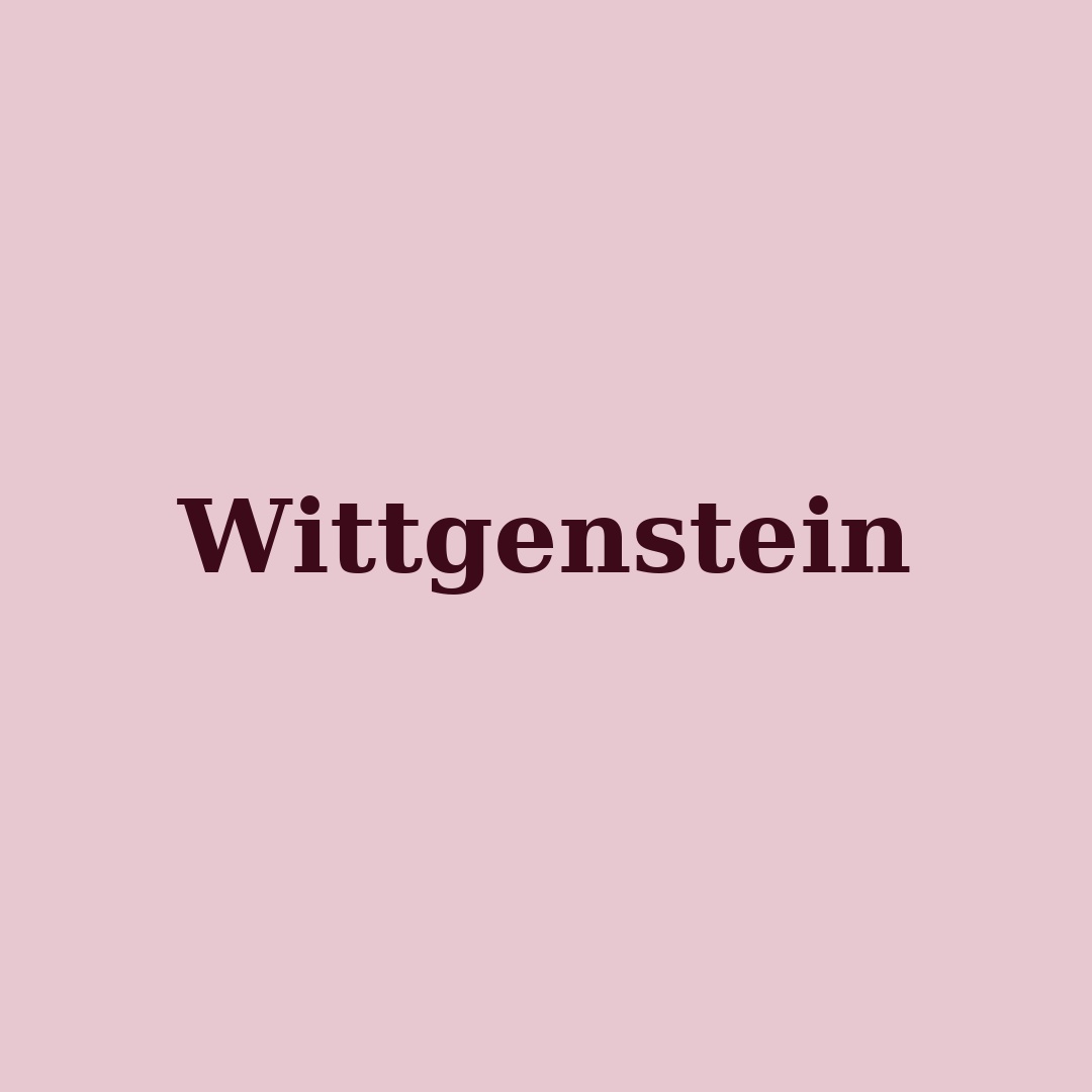 Wittgenstein